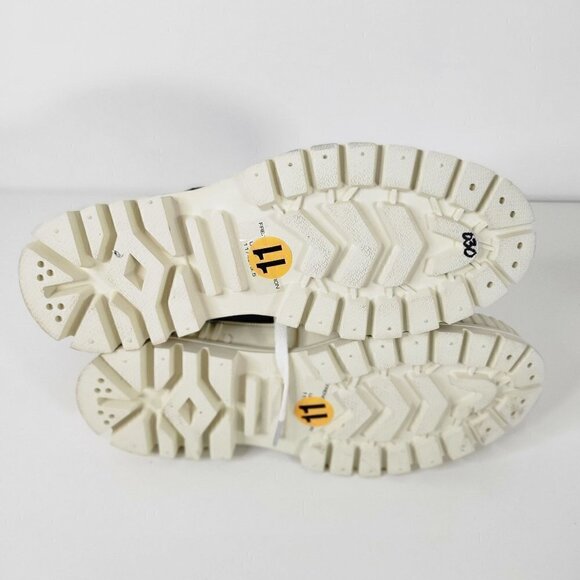 New - French Connection Women's Danika Lace-up High Top Platform Sneakers Sz 11 - Picture 13 of 16